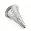 Stainless Steel Engine Flange Petrochemical Pipeline Air/Liquid Filtration Impurities Filter